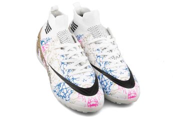 Air Laliga 565 Battal Halısaha Çoraplı - Beyaz/Altın/Desenli - Air Laliga