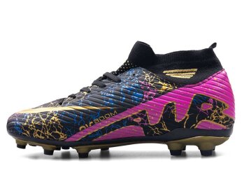 Air Laliga 565 Battal Halısaha Çoraplı - Siyah/Altın/Desenli - Air Laliga