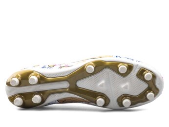 Air Laliga 565 Battal Krampon Çoraplı - Beyaz/Altın/Desenli - 4