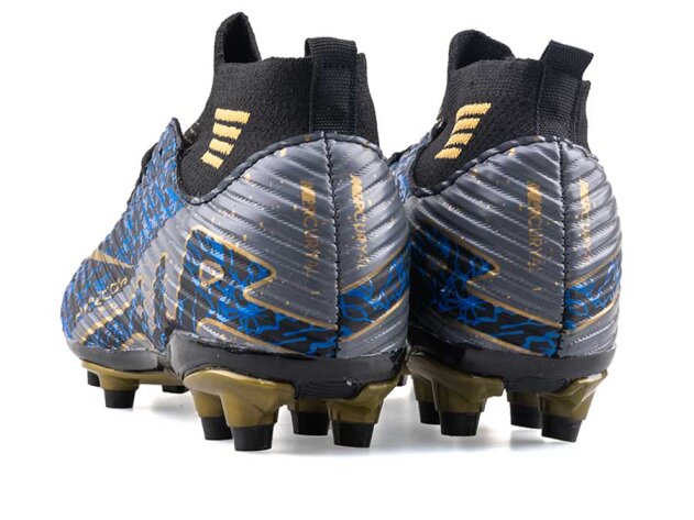 Air Laliga 565 Battal Krampon Çoraplı - Siyah/Füme/Desenli - 3