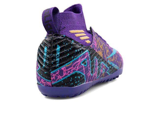 Air Laliga 565 Filet Halısaha Özel Seri 28-32 - Mor/Turkuaz Desenli - 3