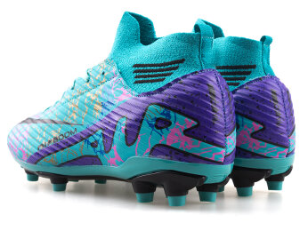 Air Laliga 565 Filet Krampon Çoraplı Özel (28-32) - Mor/Sarı/Desenli/Şeffaf - 3