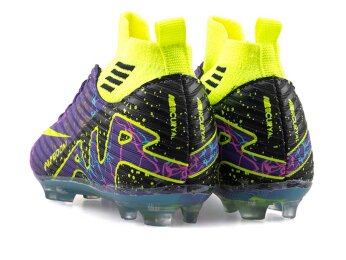 Air Laliga 565 Filet Krampon Çoraplı Özel (28-32) - Mor/Sarı/Desenli/Şeffaf - 7