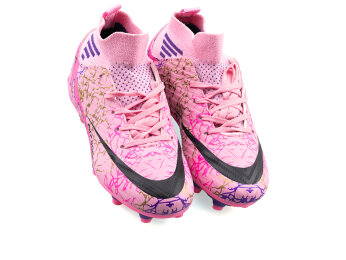 Air Laliga 565 Filet Krampon Çoraplı - Pembe/Mor/Desenli - 2