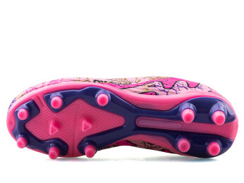 Air Laliga 565 Filet Krampon Çoraplı - Pembe/Mor/Desenli - 4