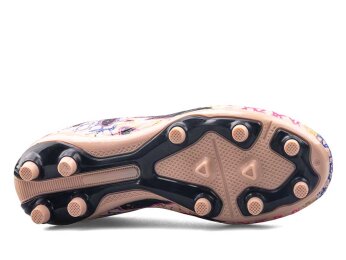 Air Laliga 565 Filet Krampon Çoraplı - Somon/Siyah/Desenli - 4