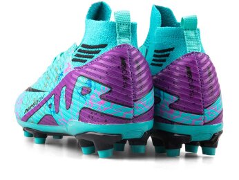 Air Laliga 565 Filet Krampon Çoraplı - Turkuaz/Mor/Desenli - 3