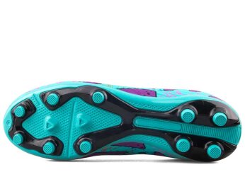 Air Laliga 565 Filet Krampon Çoraplı - Turkuaz/Mor/Desenli - 4
