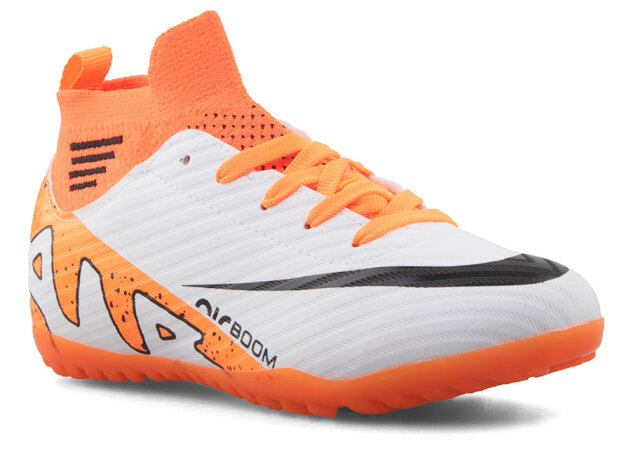 Air Laliga 565 Garson Halısaha Çoraplı - Beyaz/Turuncu - 1