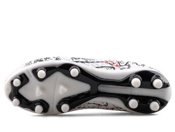 Air Laliga 565 Merdane Krampon Çoraplı - Beyaz/Siyah/Desenli - 4