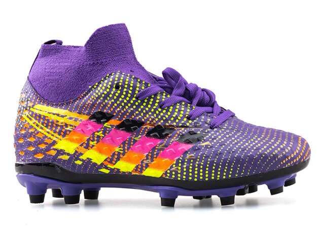 Air Laliga 575 Filet Krampon Çoraplı - Mor - 1