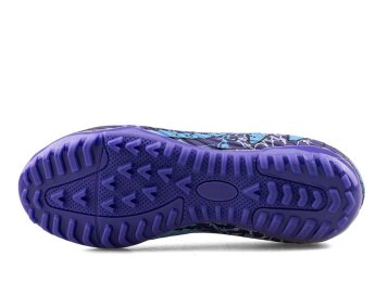 Air Laliga 600 Filet Halısaha Çoraplı - Mor/Siyah/Desenli - 4