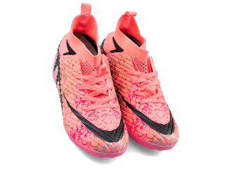 Air Laliga 600 Filet Halısaha Çoraplı - Pembe/Siyah/Desenli - Air Laliga