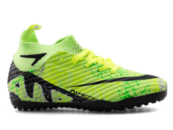 Air Laliga 600 Filet Halısaha Çoraplı - Yeşil/Siyah/Desenli - 1