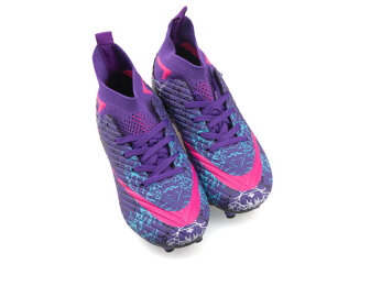 Air Laliga 600 Filet Krampon Çoraplı - Mor/Fuşya/Desenli - Air Laliga