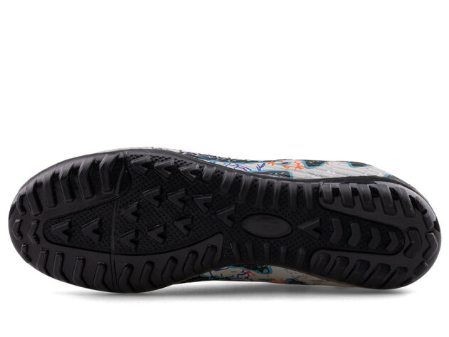 Air Laliga 600 Garson Halısaha Çoraplı - Buz/Siyah/Desenli - 4