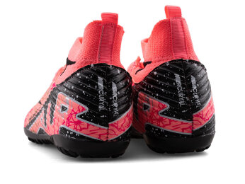 Air Laliga 600 Garson Halısaha Çoraplı - Pembe/Siyah/Desenli - 3