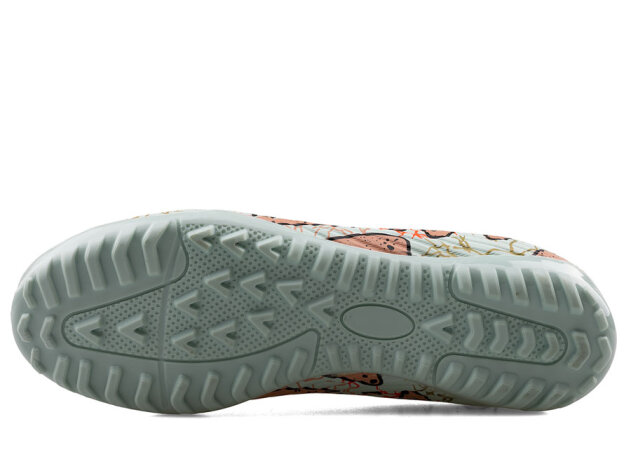 Air Laliga 600 Garson Halısaha Çoraplı - Su Yeşili/Somon/Desenli - 4