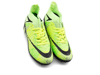 Air Laliga 600 Garson Halısaha Çoraplı - Yeşil/Siyah/Desenli - 2