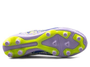 Air Laliga 600 Garson Krampon Çoraplı - Lila/Mor/Desenli - 4