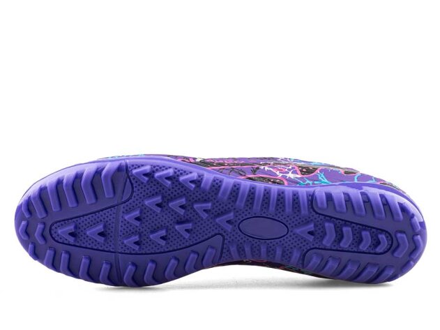 Air Laliga 600 Merdane Halısaha Çoraplı - Mor/Fuşya/Desenli - 4