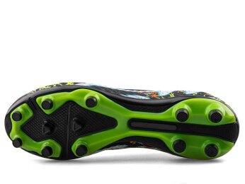 Air Laliga 600 Merdane Krampon Çoraplı - Siyah/Sarı Desenli - 4