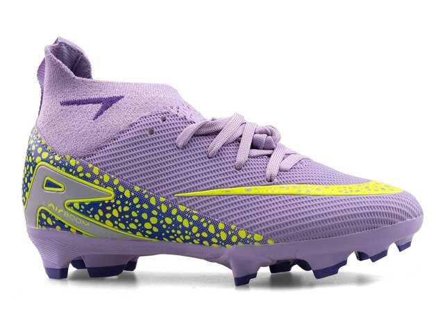 Air Laliga 610 Filet Krampon Çoraplı - Lila/Sarı - 1