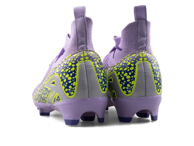 Air Laliga 610 Garson Krampon Çoraplı - Lila/Sarı - 3