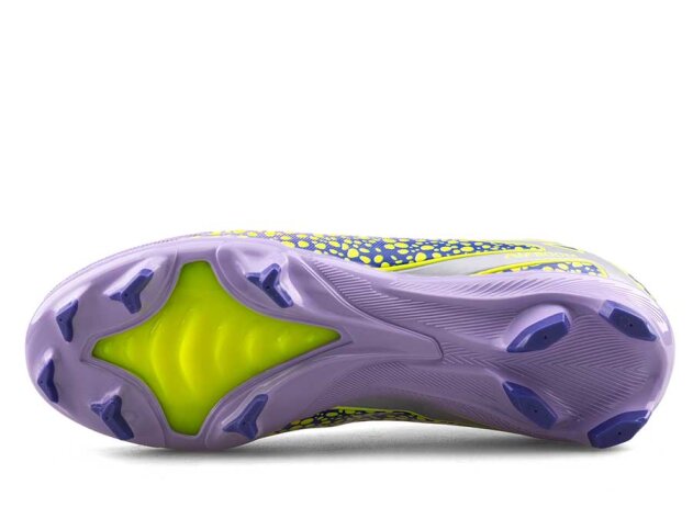 Air Laliga 610 Garson Krampon Çoraplı - Lila/Sarı - 4