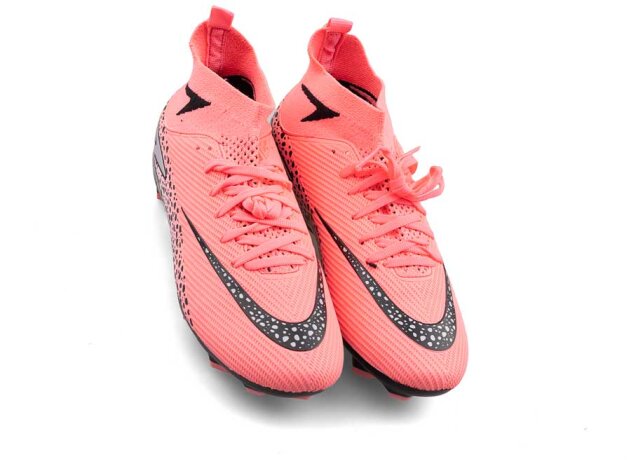 Air Laliga 610 Garson Krampon Çoraplı - Pembe/Siyah - 2