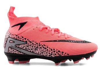 Air Laliga 610 Garson Krampon Çoraplı - Pembe/Siyah - 1