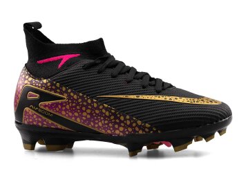 Air Laliga 610 Garson Krampon Çoraplı - Siyah/Altın - 1