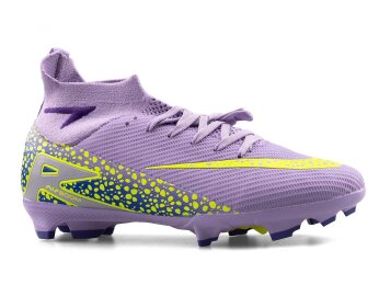 Air Laliga 610 Merdane Krampon Çoraplı - Lila/Sarı - Air Laliga