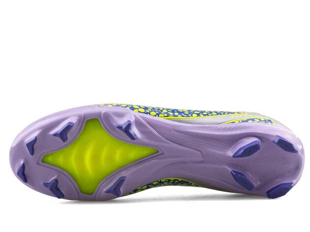 Air Laliga 610 Merdane Krampon Çoraplı - Lila/Sarı - 4