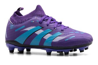 Air Laliga 650 Filet Krampon Çoraplı (28-35) - Mor/Turkuaz - Air Laliga