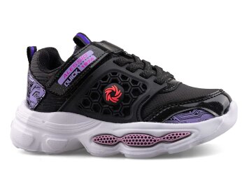 Alessio 019 Patik Anrk - Siyah/Lila B.T - Alessio