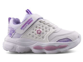 Alessio 019 Patik Su İtici Işıklı - Beyaz/Lila B.t - 1