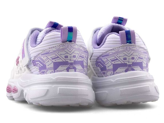 Alessio 019 Patik Su İtici Işıklı - Beyaz/Lila B.t - 3