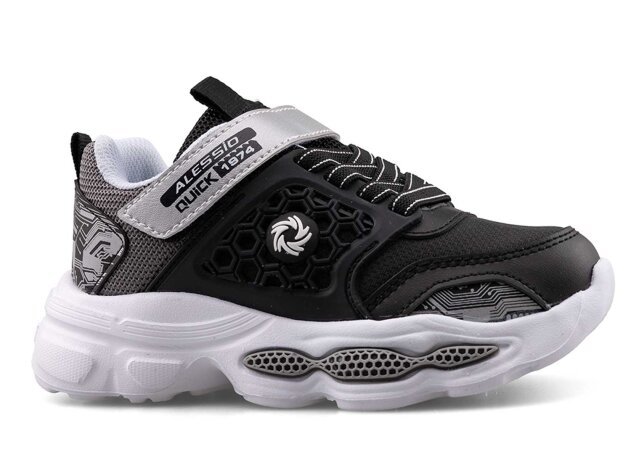 Alessio 019 Patik Su İtici Işıklı - Siyah/Füme/B.T - 1