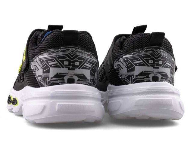 Alessio 019 Patik Su İtici Işıklı - Siyah/Saks - 3