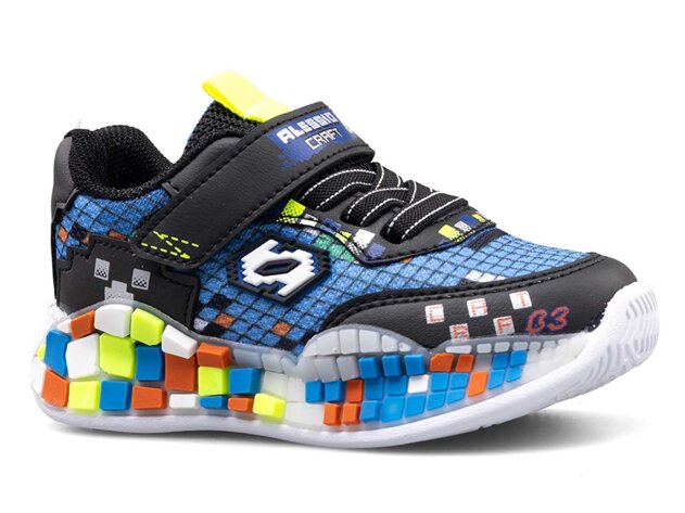 Alessio 03 Bebe Anrk Dijital Işıklı - Siyah/Saks B.T - 1