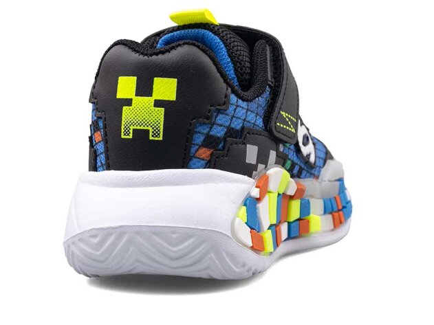 Alessio 03 Patik Anrk Dijital - Siyah/Saks B.T - 3