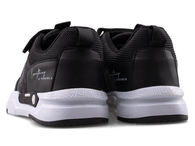 Alessio 039 Patik Cilt Işıklı - Siyah/Beyaz - 3