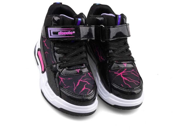 Alessio 042 Filet Cilt Su İtici - Siyah/Lila B.S.T - 2