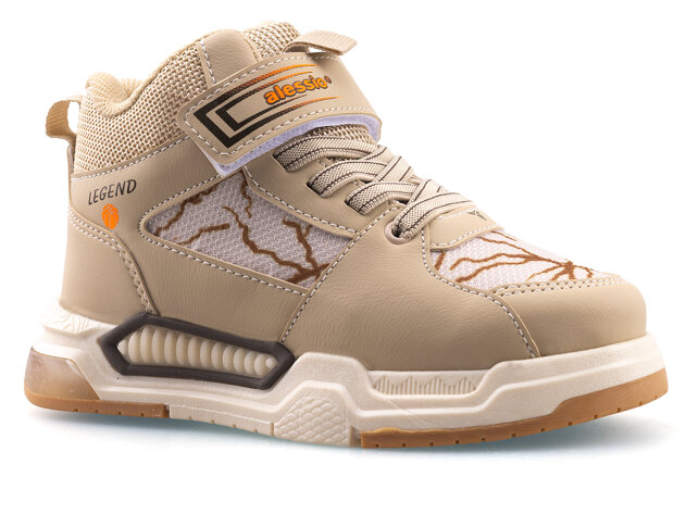 Alessio 042 Patik Cilt Su İtici Işıklı - Bej/B.K.T - 1