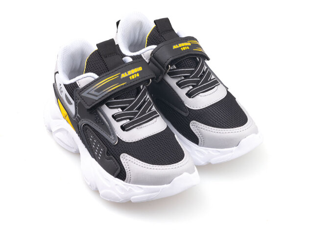 Alessio 054 Patik Anrk - Buz/Siyah B.T - 2