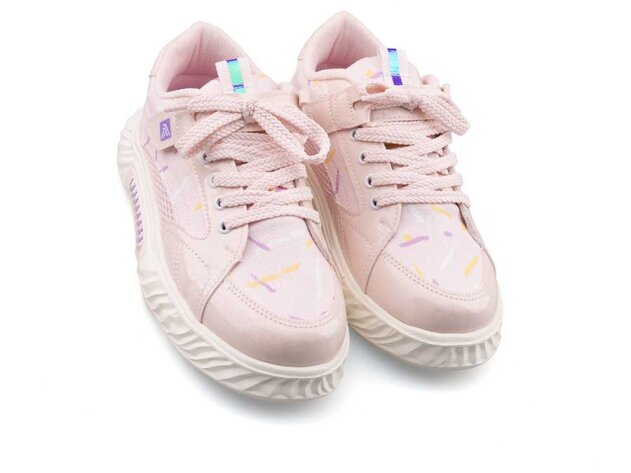 Alessio 055 Filet Keten - Pudra/Taba/Ekru - 2