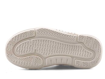 Alessio 055 Patik Keten Işıklı - Ekru/Ekru/T. - 4