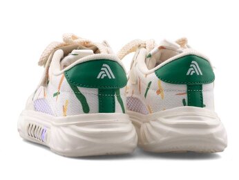 Alessio 055 Patik Keten Işıklı - Ekru/Ekru/T. - 3