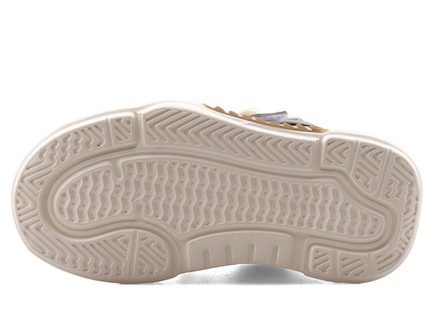 Alessio 537 Patik Cilt - Bej/Kahve/Bej/T. - 4